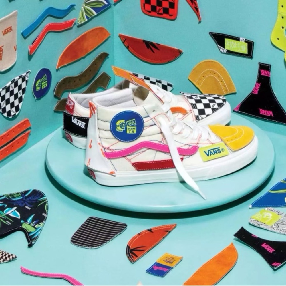 Vans Vault X Taka Hayashi high top do it yourself SK8-Hi mens 9/women 10.5